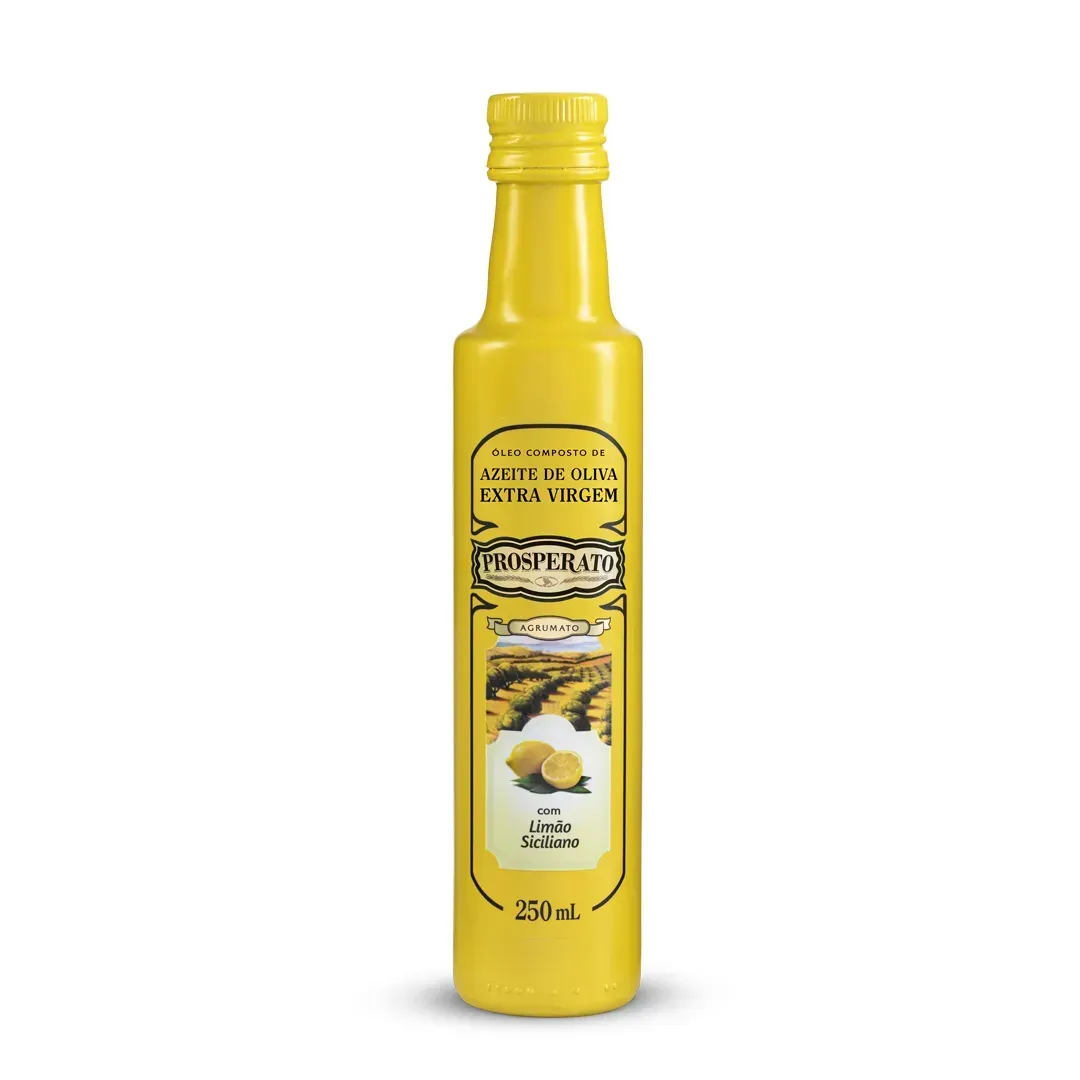 Azeite Extra Virgem com Limão Siciliano – Prosperato (250 ml)
