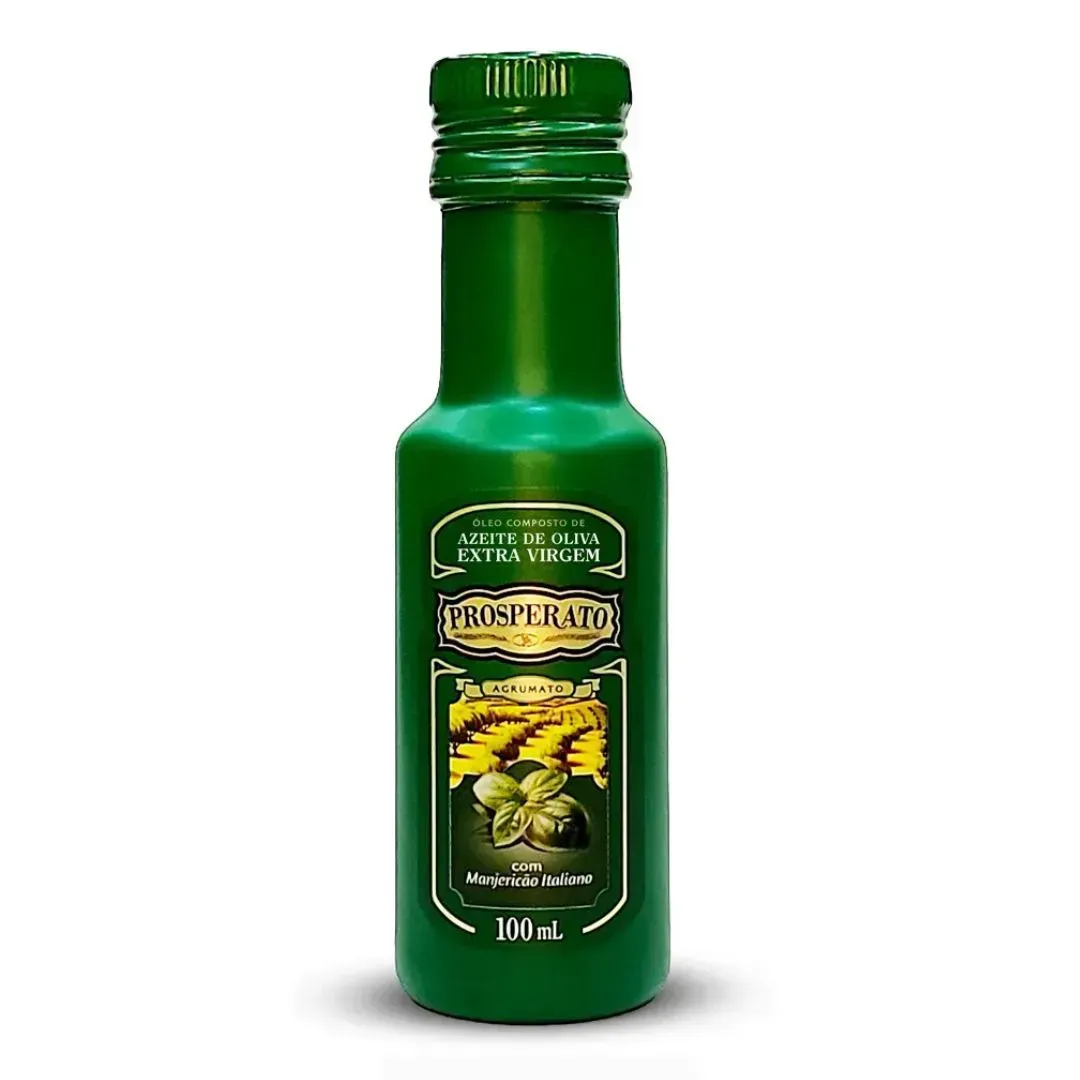 Condimento de Azeite Extra Virgem com Manjericão Italiano – Prosperato (Agrumato) 100ml