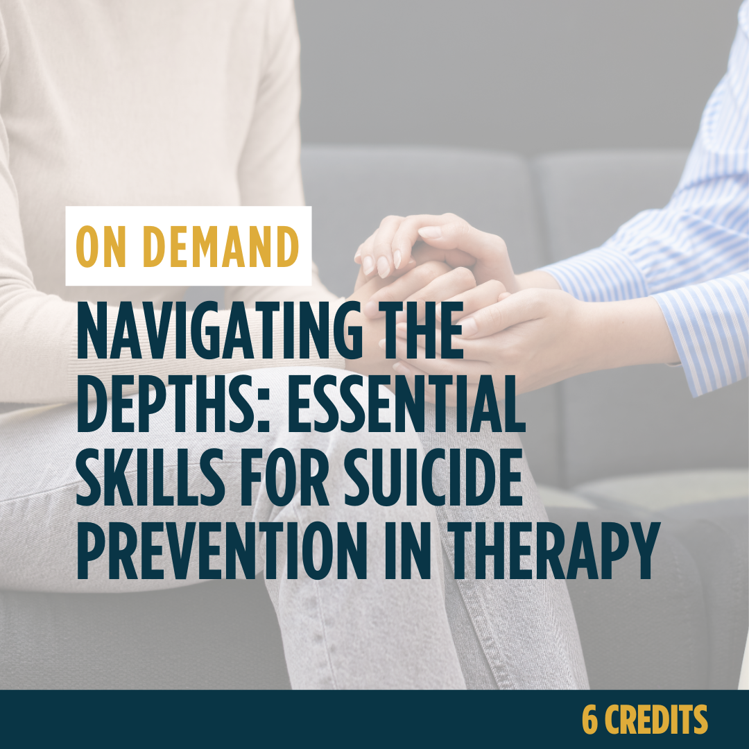 Navigating the Depths: Essential Skills for Suicide Prevention in Therapy