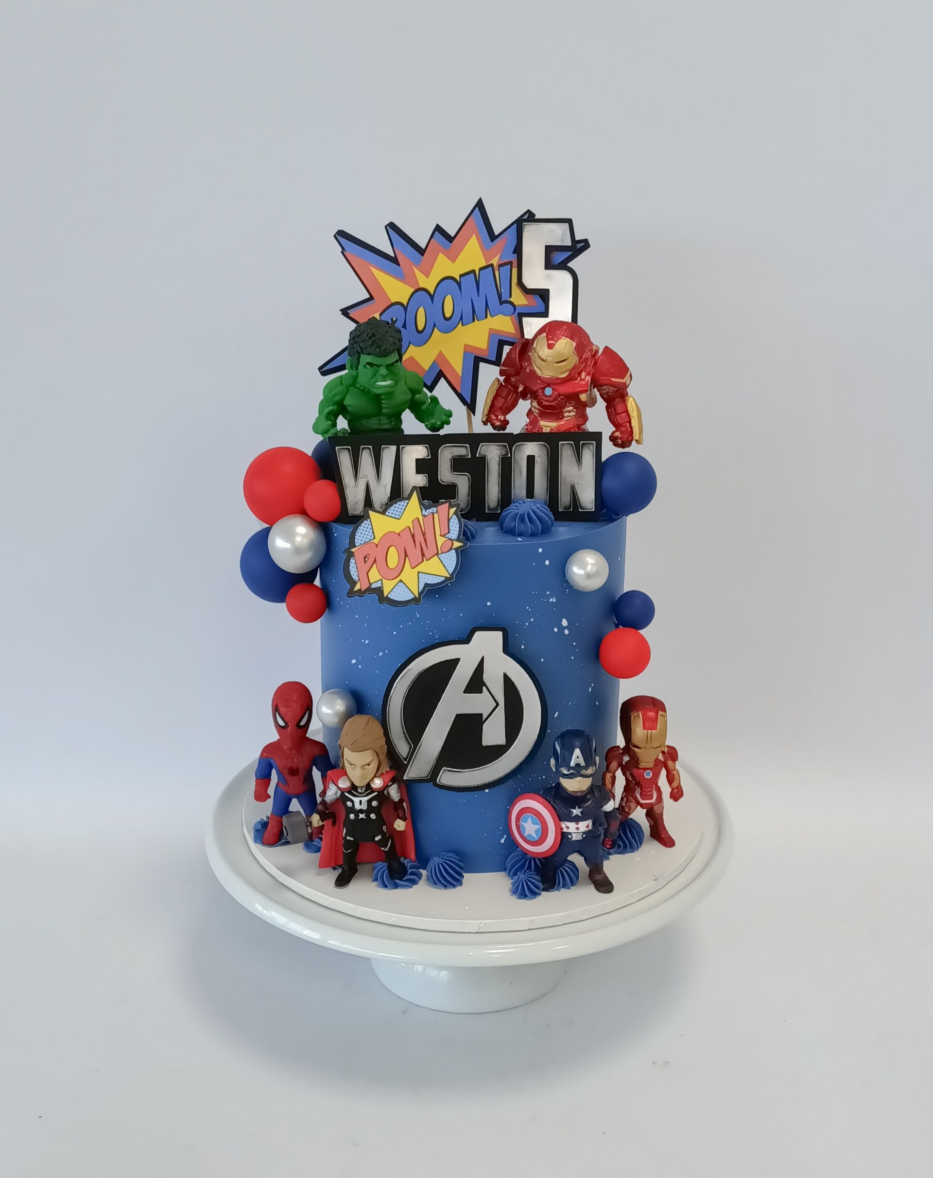 Avengers super hero cake, children's cake Gold Coast