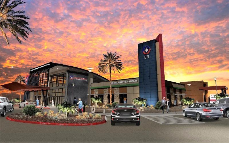 Eloy Hospital Rendering - Exceptional Community Hospital 