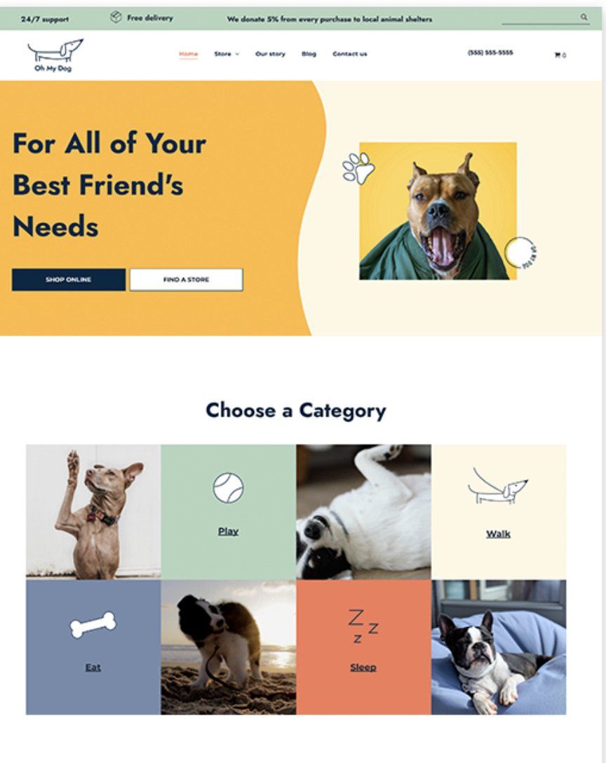Piinch Company Pet Store theme