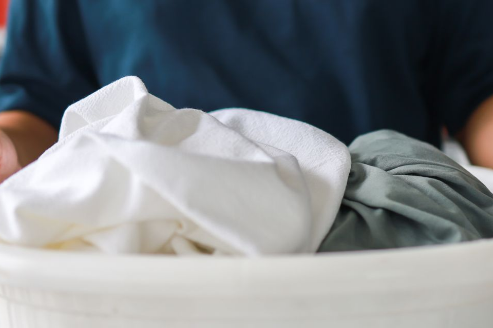 Wooden blocks spelling 