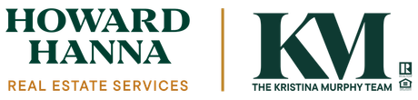 Logos for Howard Hanna Real Estate Services and The Kristina Murphy Team.