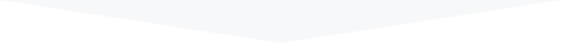 A white triangle is floating in the air on a white background.