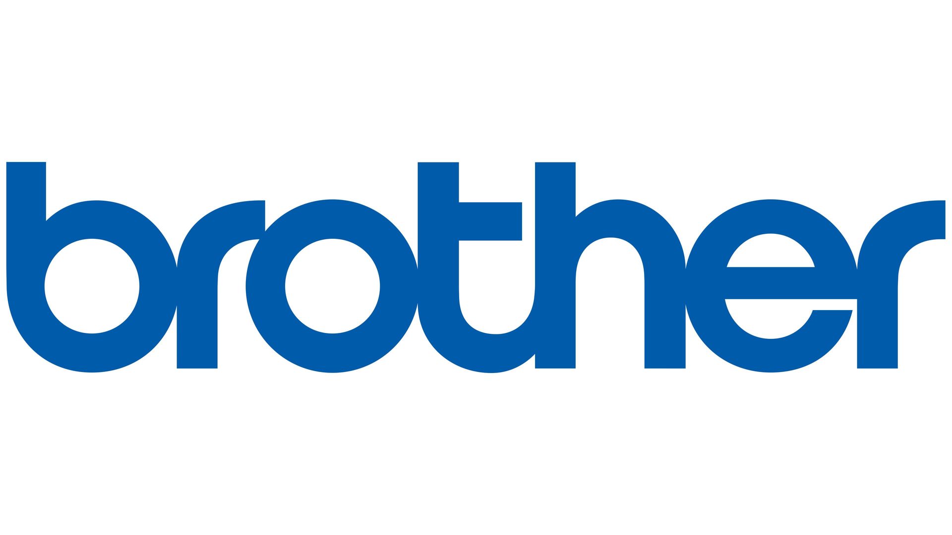 The brother logo is blue and white on a white background.