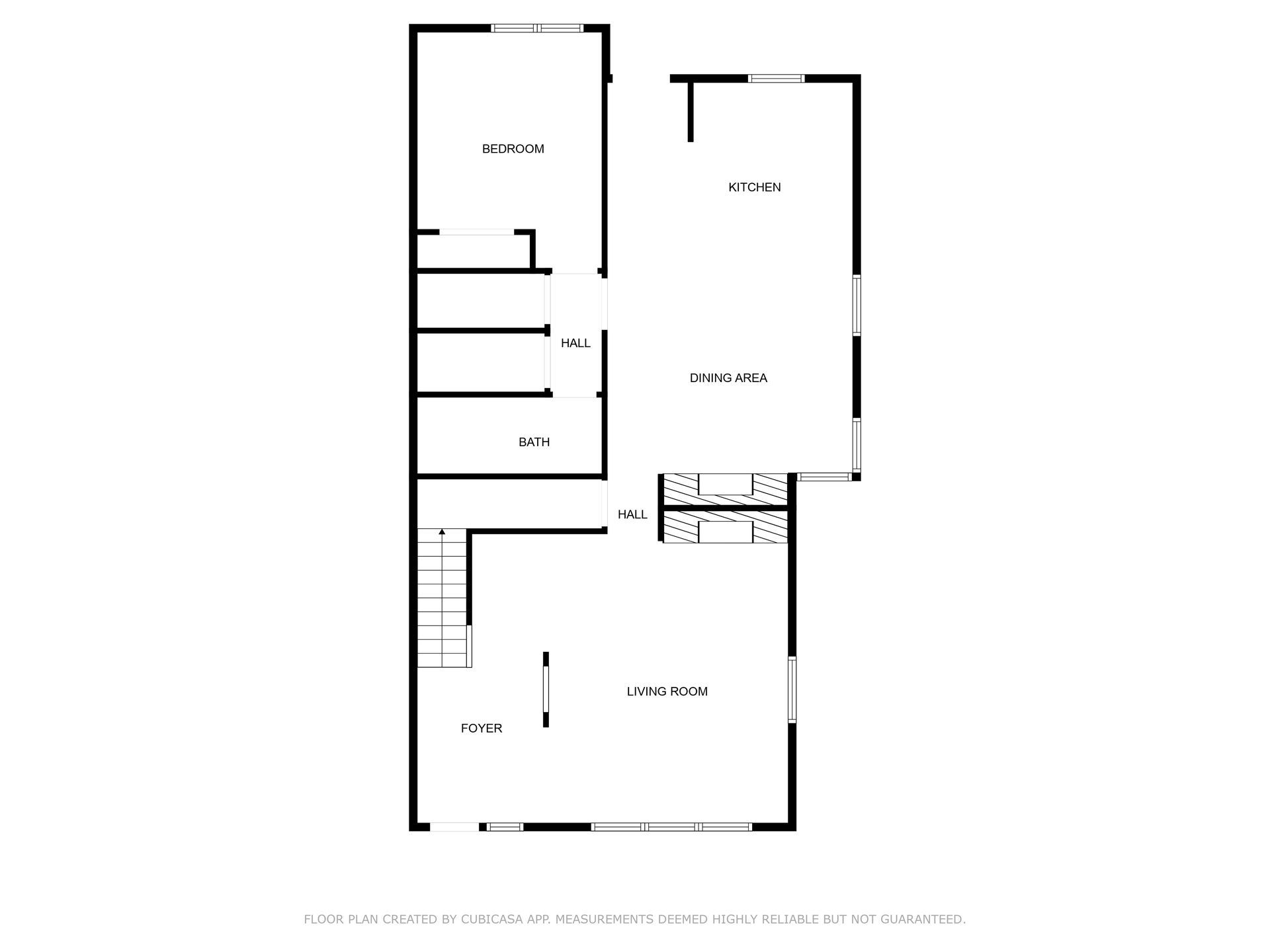 Floor plan Layout for 1500 Deer Valley Dr - 1st Floor