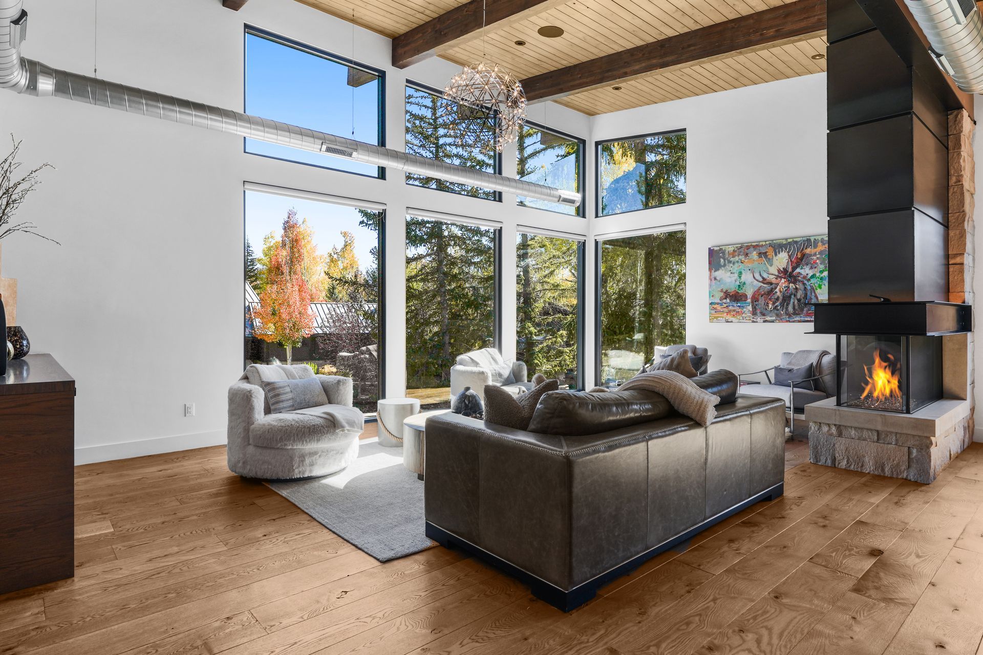Great Room - Modern Luxury Interior at 3041 Oak Rim Lane