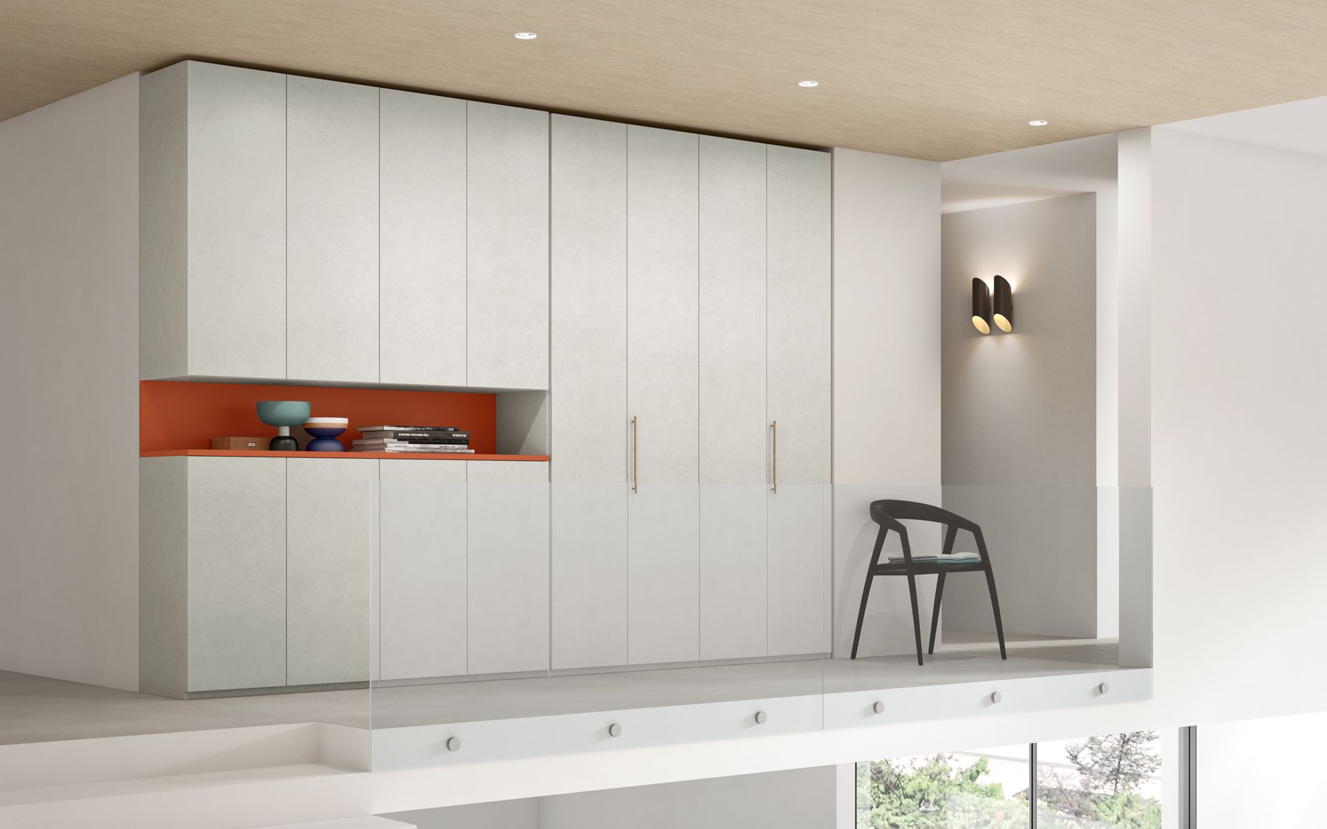 Armadio contenitore su misura