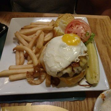 Lunch Menu — Hamburger with Egg in Briarcliff Manor, NY