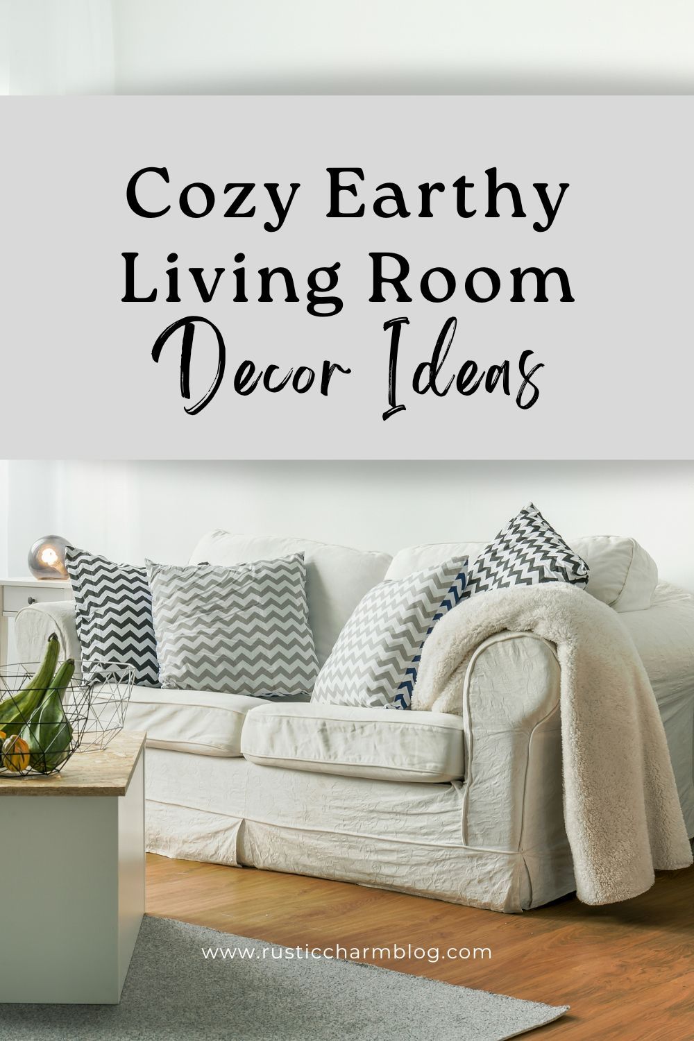 Cozy Earthy Living Room Decor Ideas