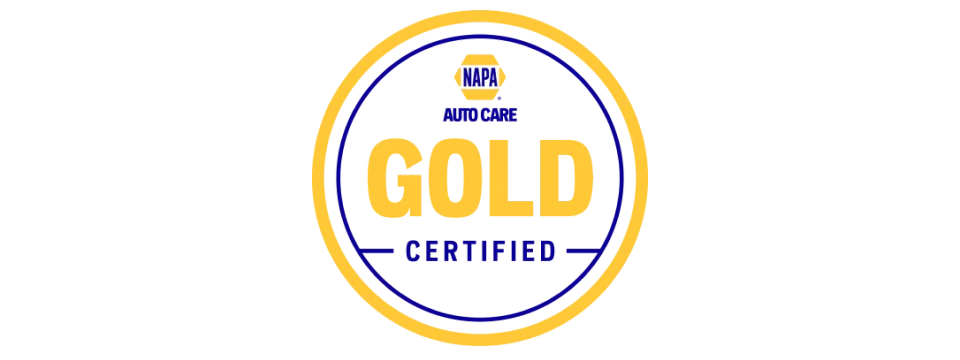 NAPA Auto Care Gold Logo | Advanced Car Care Center LLC