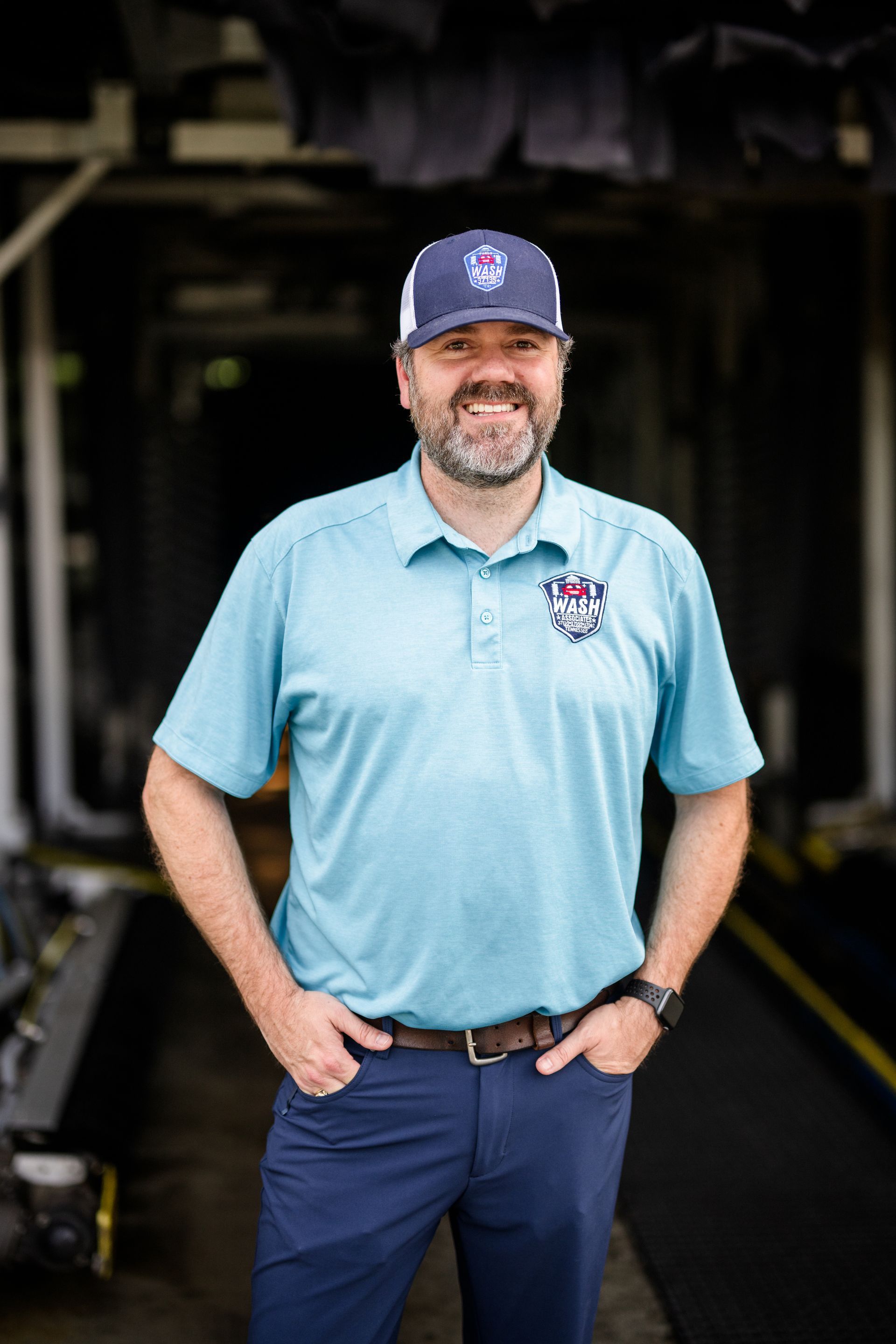 Owner Brian Snyder Pictured in front of the Car Wash