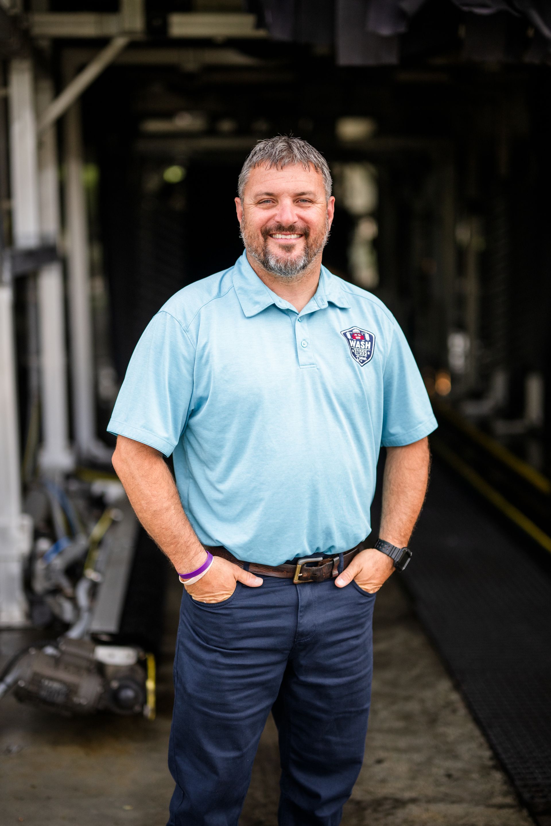 Owner Bryan Howell Pictured in front of the Car Wash