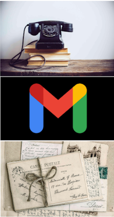 Flyer for Greggton Global Methodist Church. Shows contact info, service times, and an image of a phone, Gmail logo, and stationary.