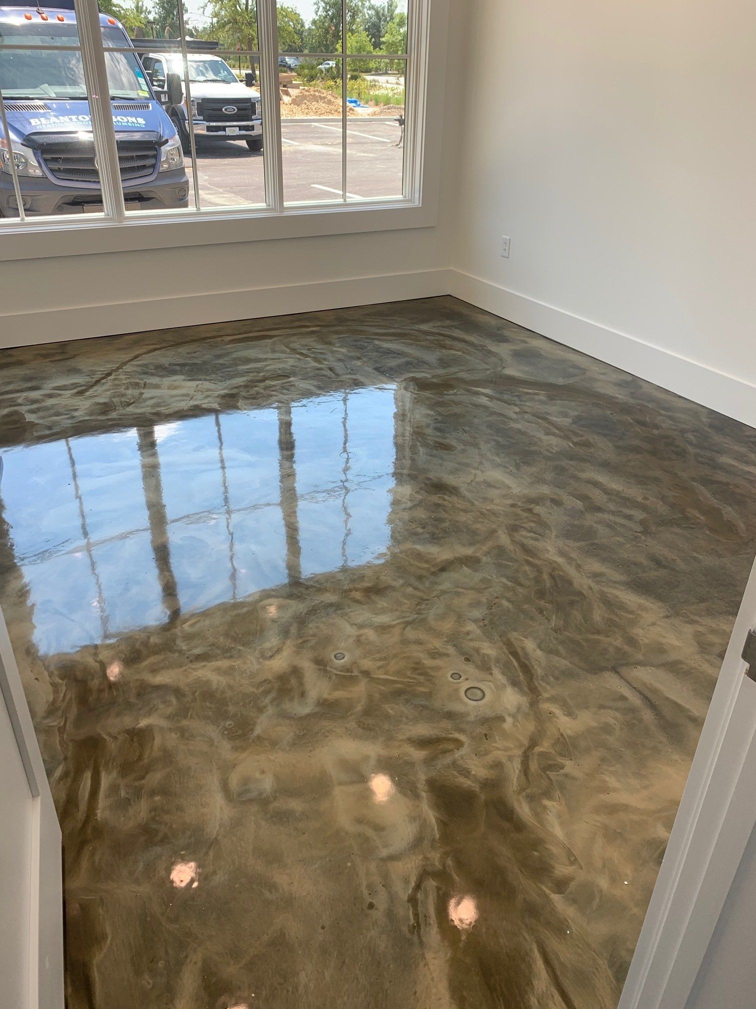 Outside View Through Windows — in Charleston, SC — Lowcountry Surface Coatings