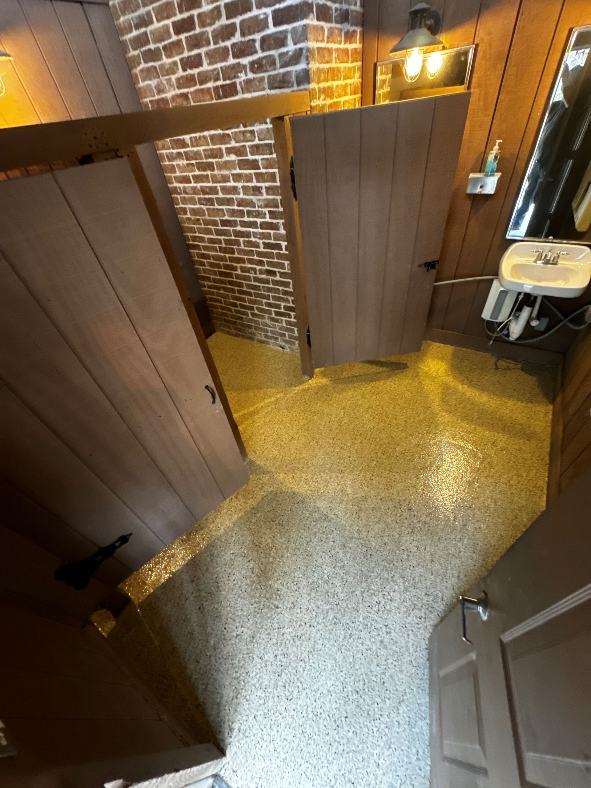 Restroom — in Charleston, SC — Lowcountry Surface Coatings