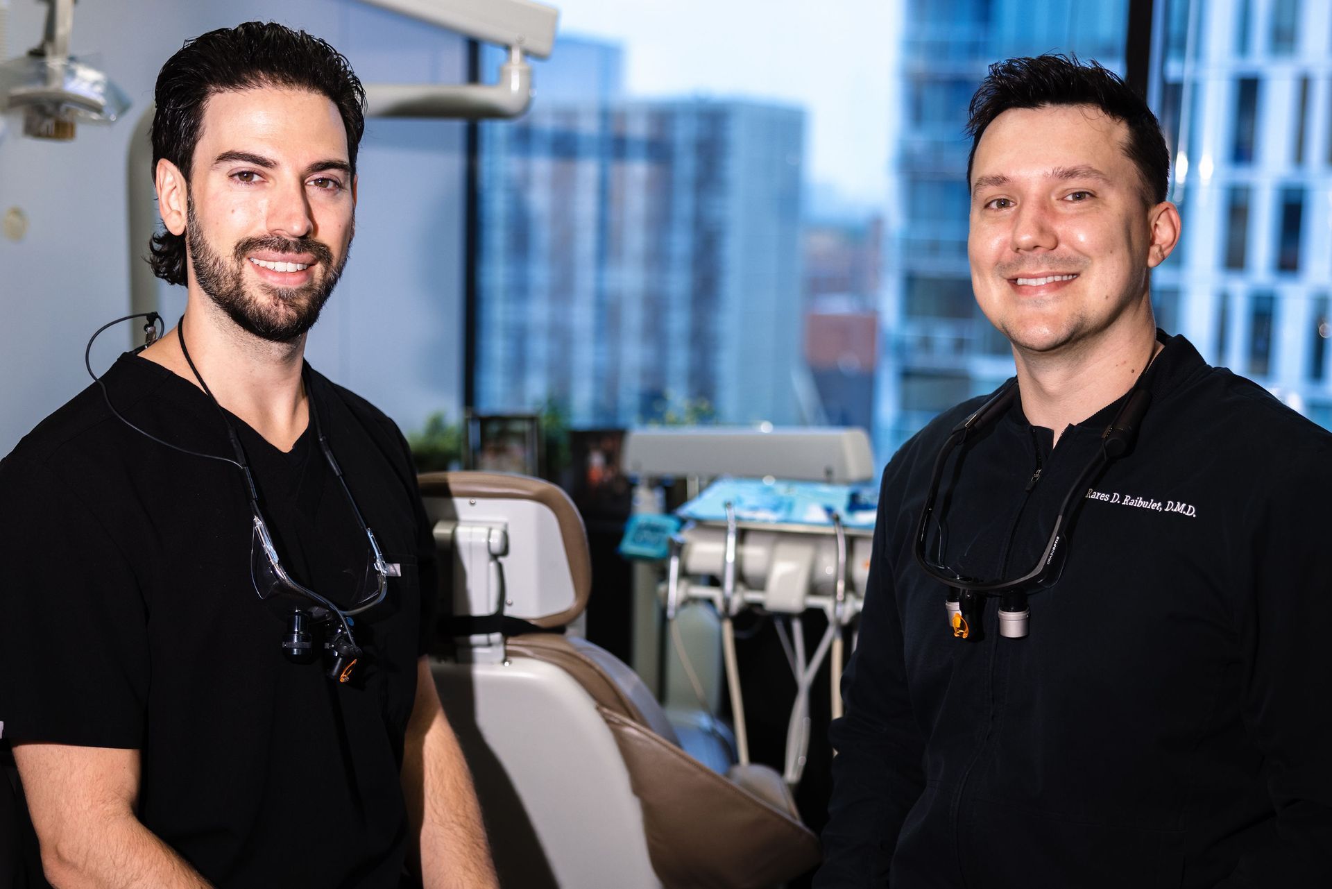 Dr. Marcos Montoya and Dr. Rares Raibulet