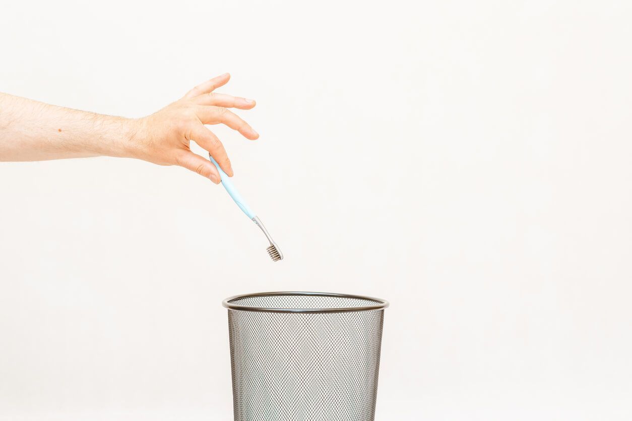 When should you throw away your toothbrush?