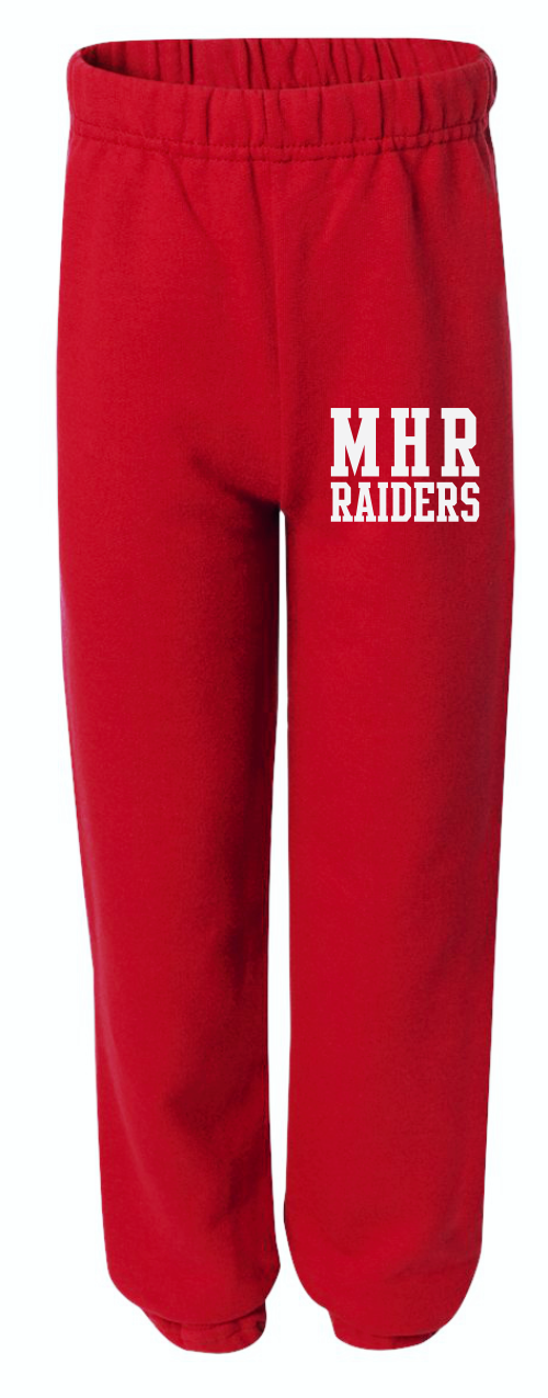 Adult Gym Pants, Closed Bottom