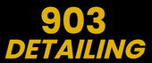 A black background with yellow text that says 903 detailing