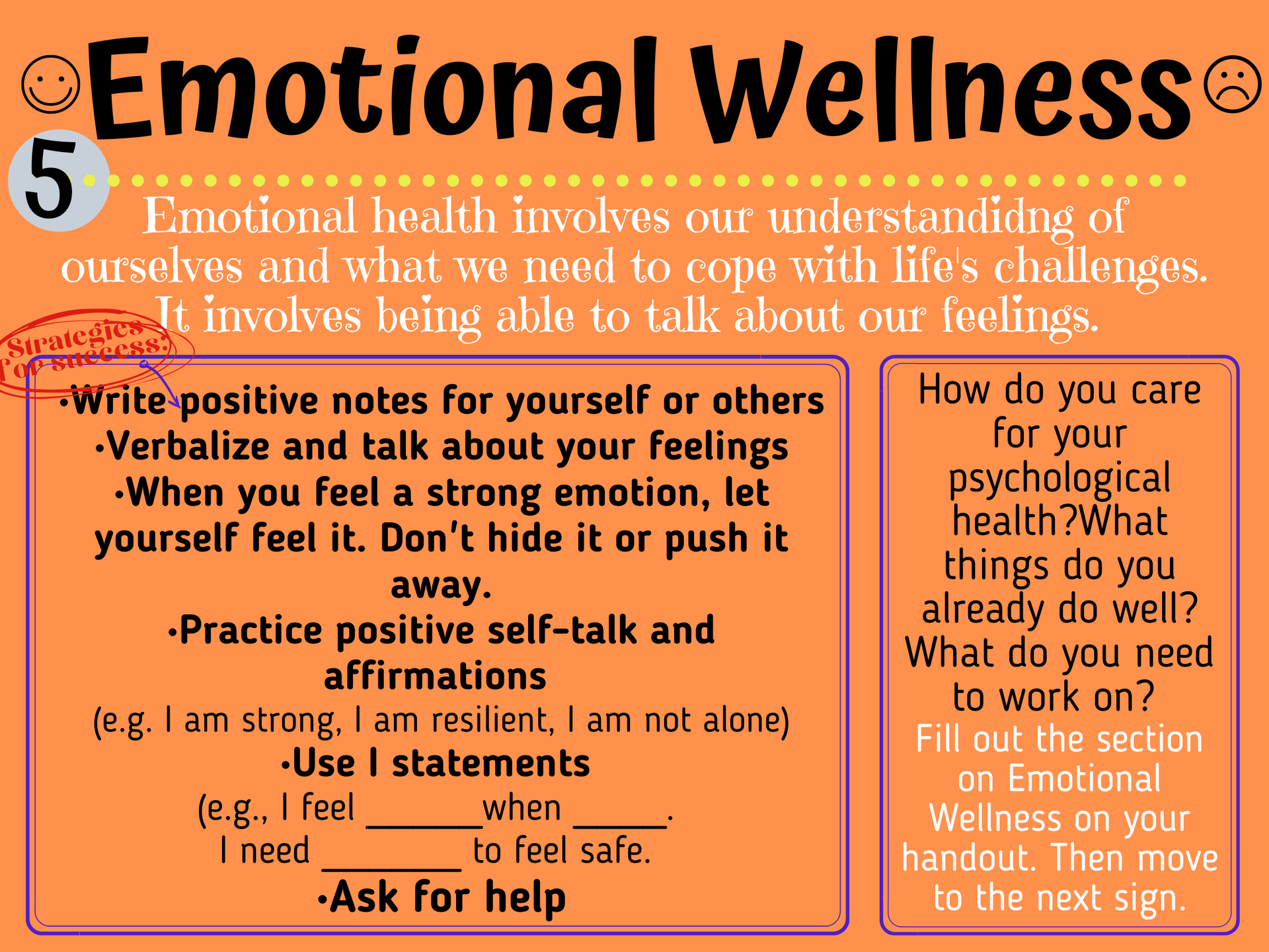 Be Kind to Your Mind Emotional Wellness