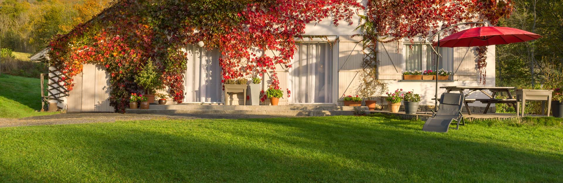 Extérieur - Gîte Coquelicots d'Azun