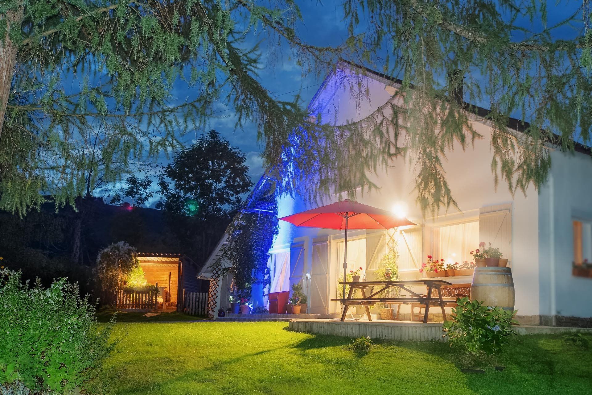 Façade Gîte Coquelicots d'Azun