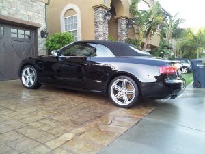 Black Convertible Done Detailing — Huntington Beach, CA — Exclusive Auto Detailing