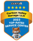 Carfax 2023 Top-Rated | Carbon Valley Garage