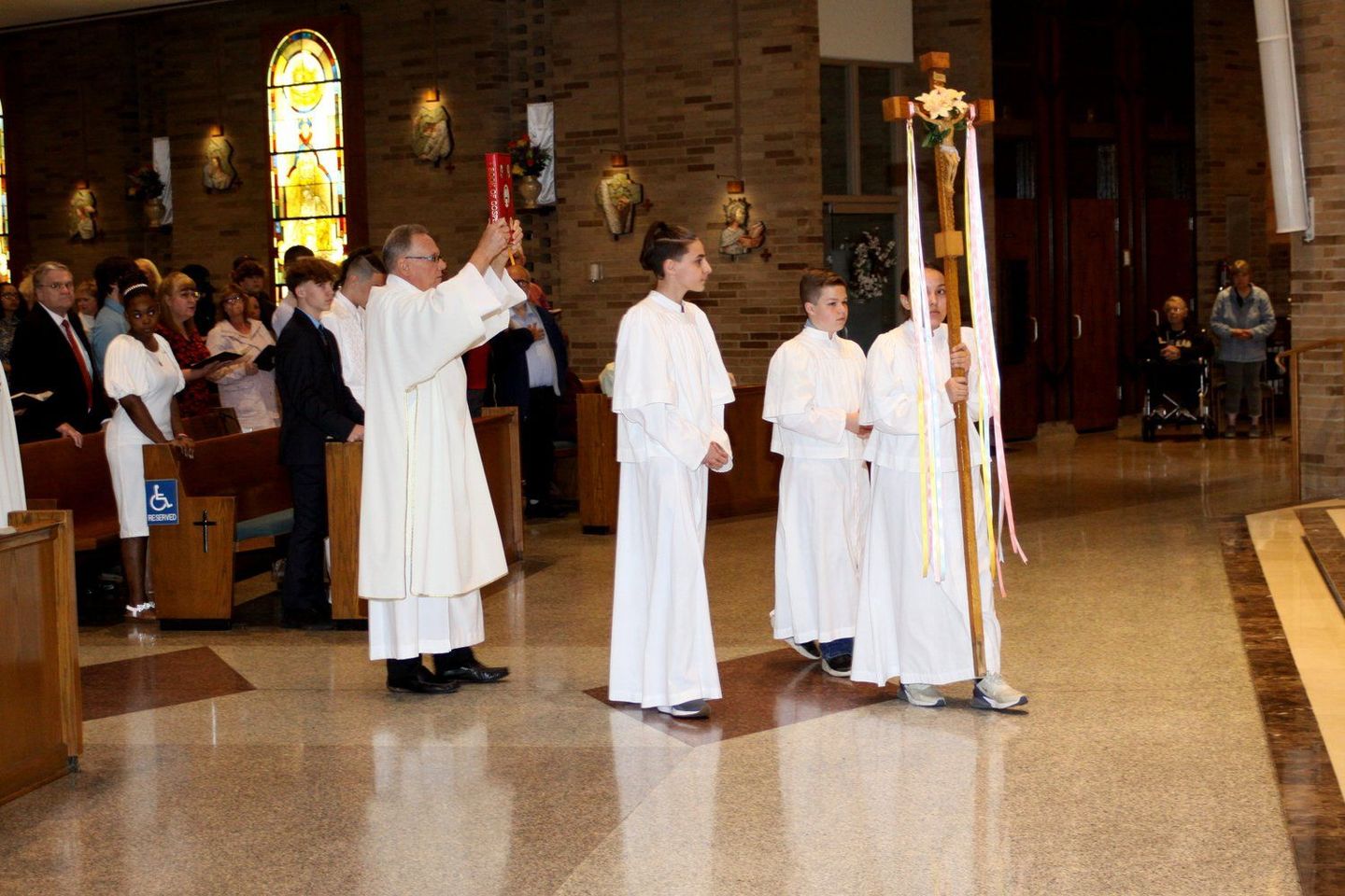 clergy and altar attendants