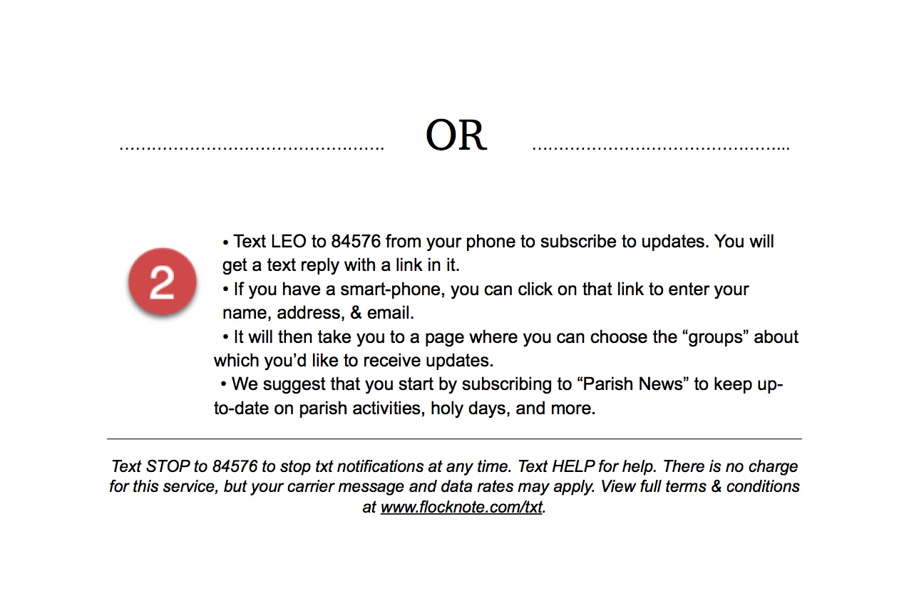 A white page with a red circle and the word or on it.