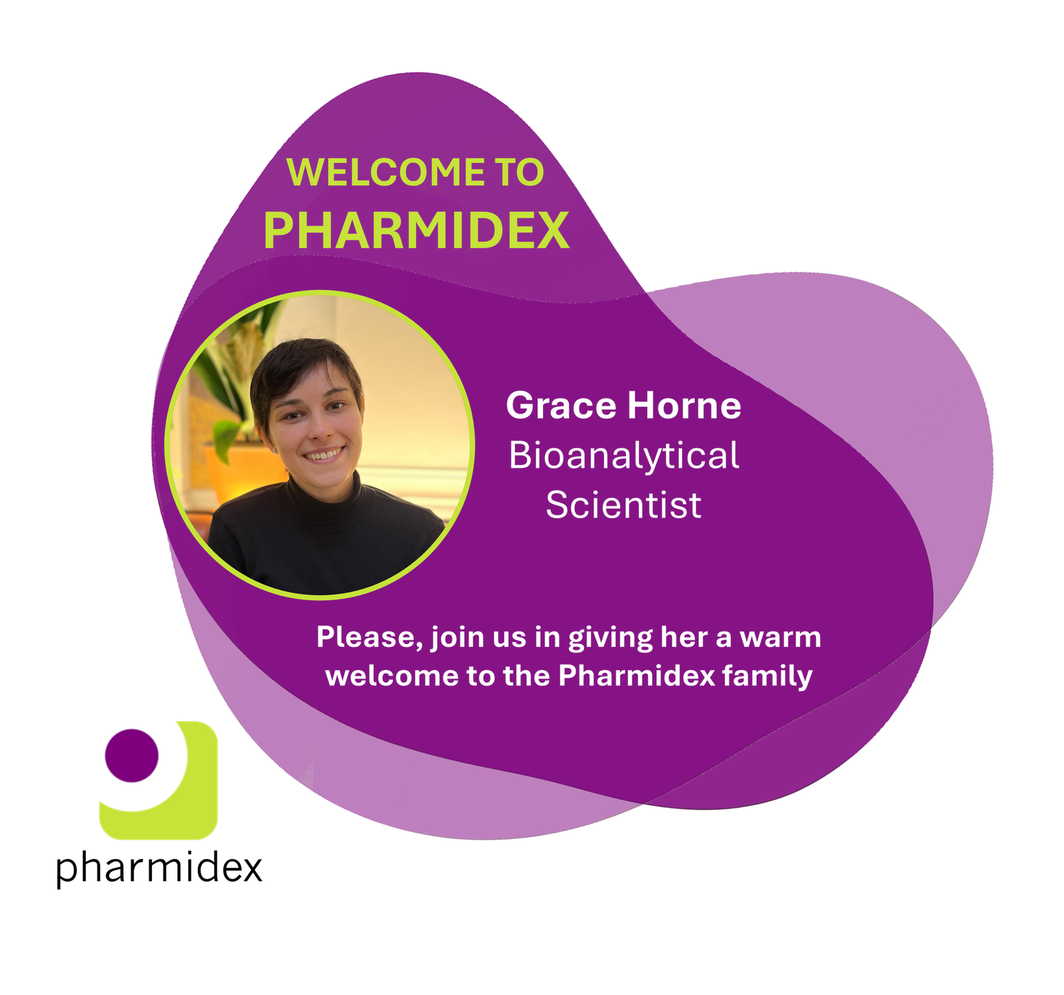 Welcome to Pharmidex, Grace!