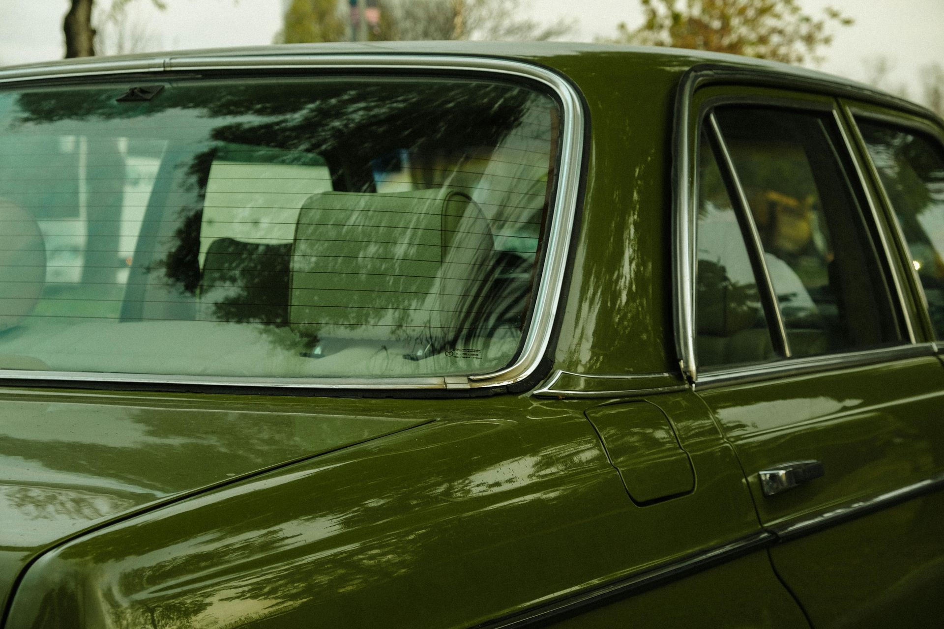 car rear window