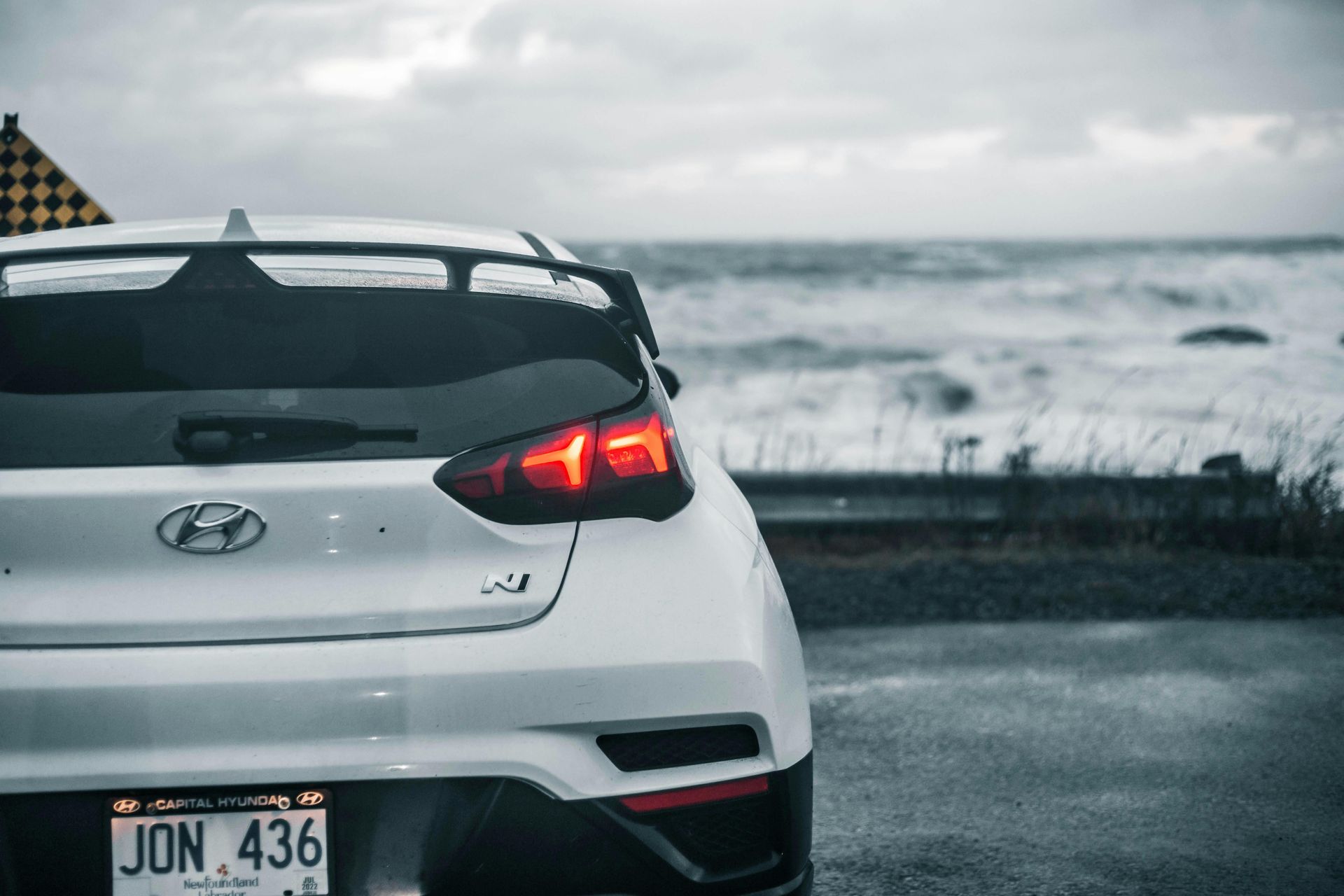 car rear window