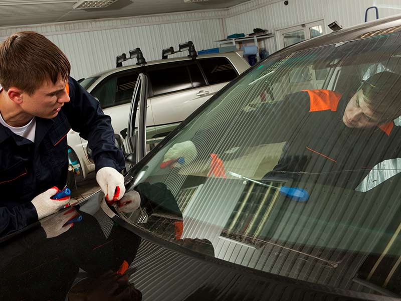 Mechanics Working in Auto Repair Shop — Gulfport, MS — Dunaway Glass