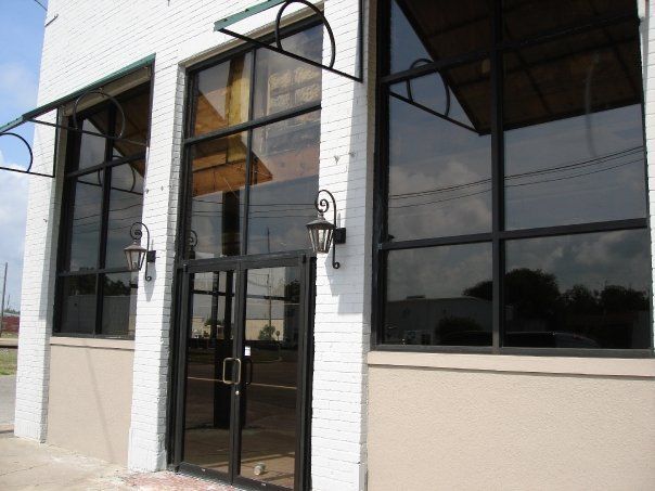 Black Window Glass Frame — Gulfport, MS — Dunaway Glass