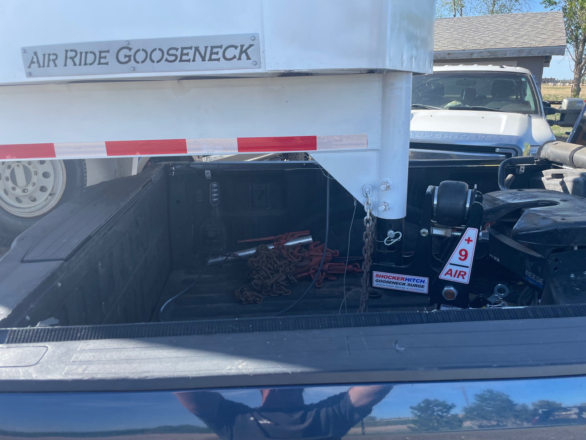 air ride gooseneck trailer attachment by haul3d