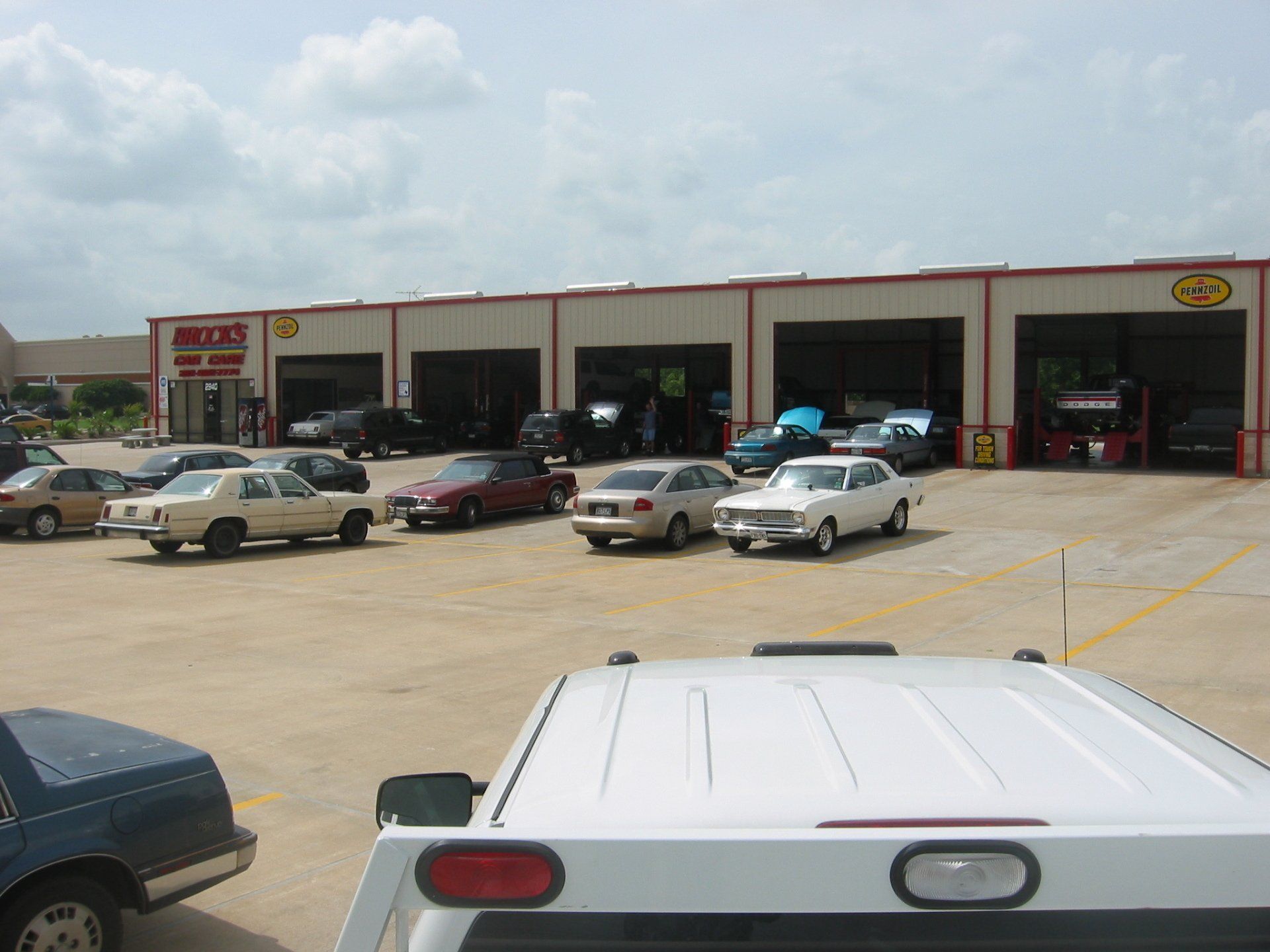 Front of Brocks Car Care - Deer Park, TX - DH Construction