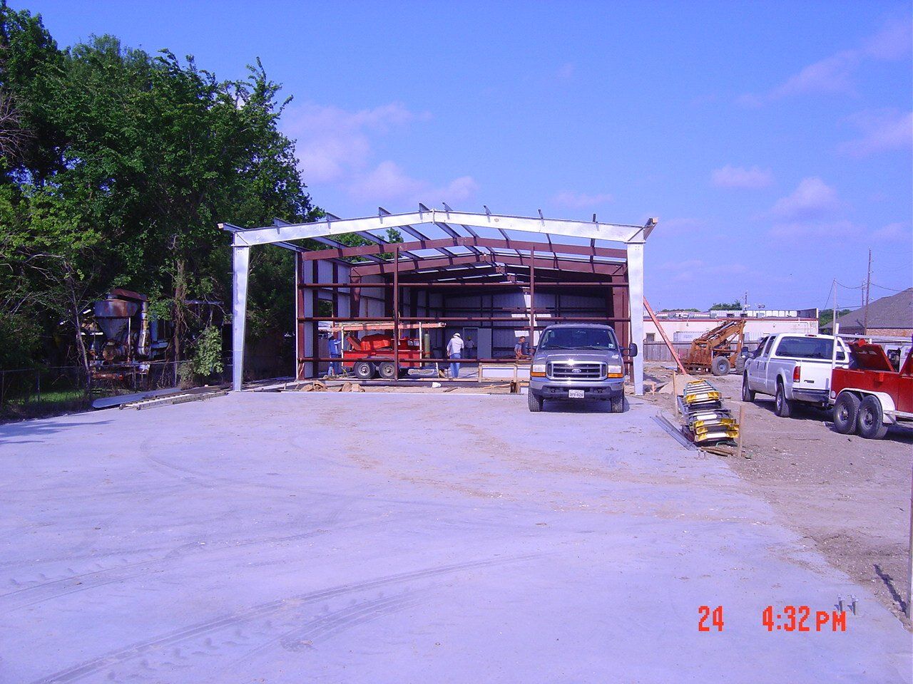 New warehouse under construction - Deer Park, TX - DH Construction