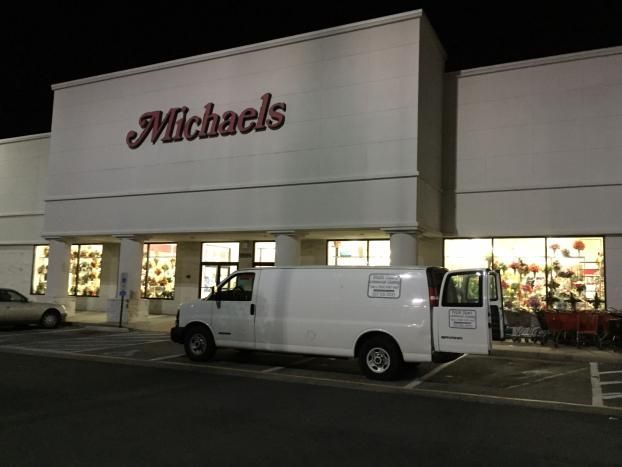 A Van Parked in Front of a Store - Chesapeake, VA - Fresh Start Commercial Cleaning 
