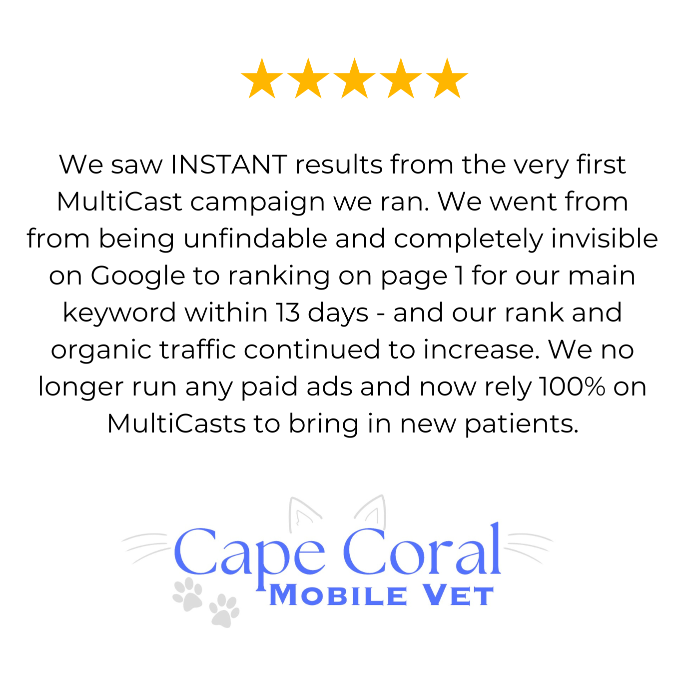 cape coral mobile vet testimonial