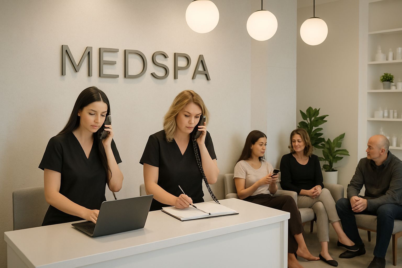medspa front desk