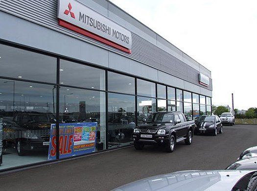 MItsubishi showroom