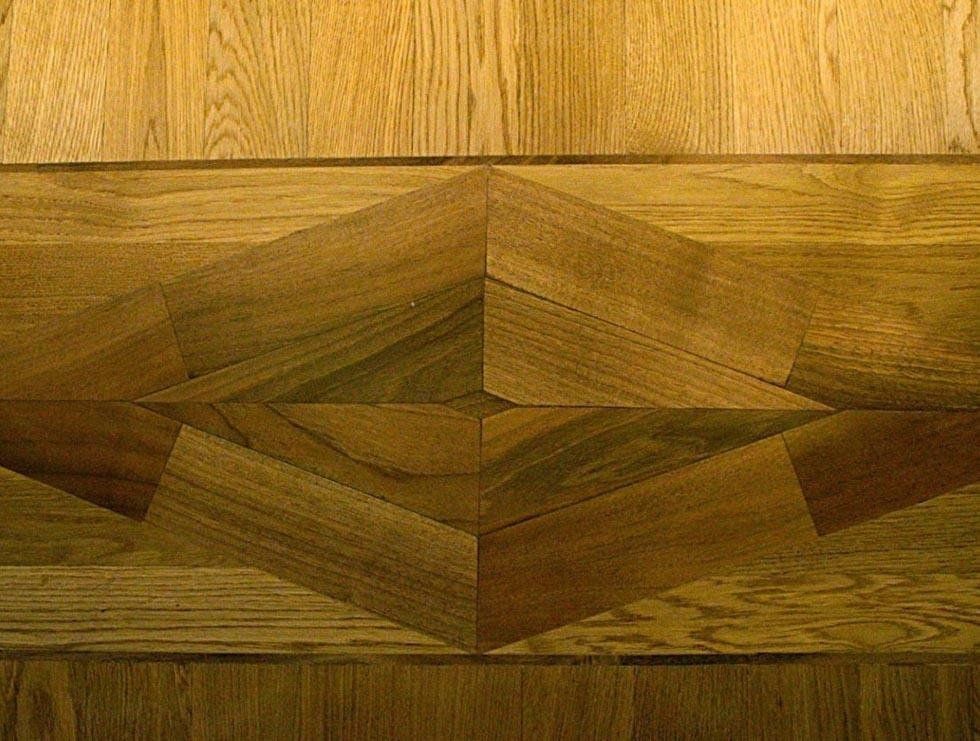 parquet con intarsi
