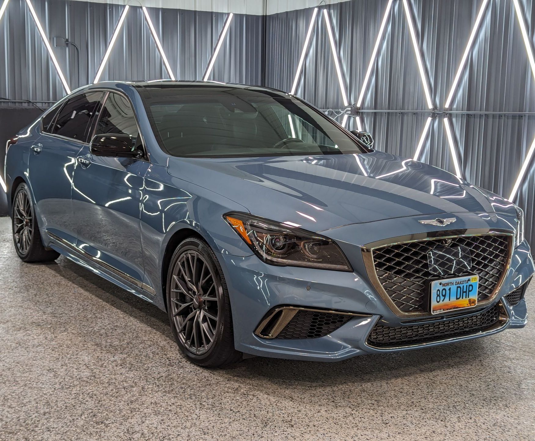 Ceramic coated car