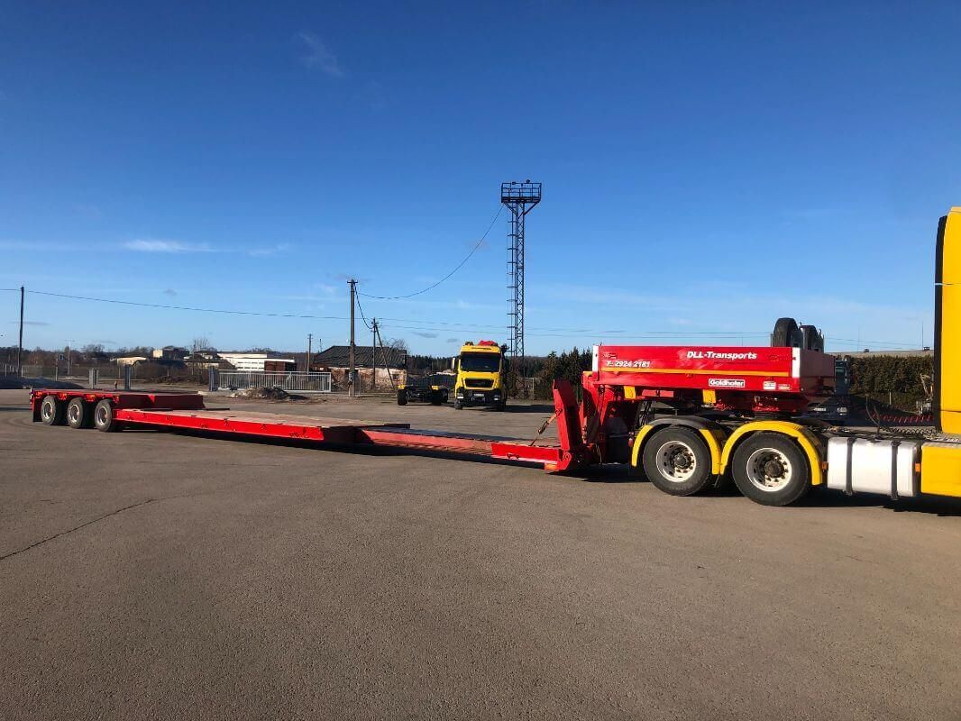 GOLDHOFER- TREILERI | Starptautiskie kravu pārvadājumi un loģistika | SIA DLL-Transports