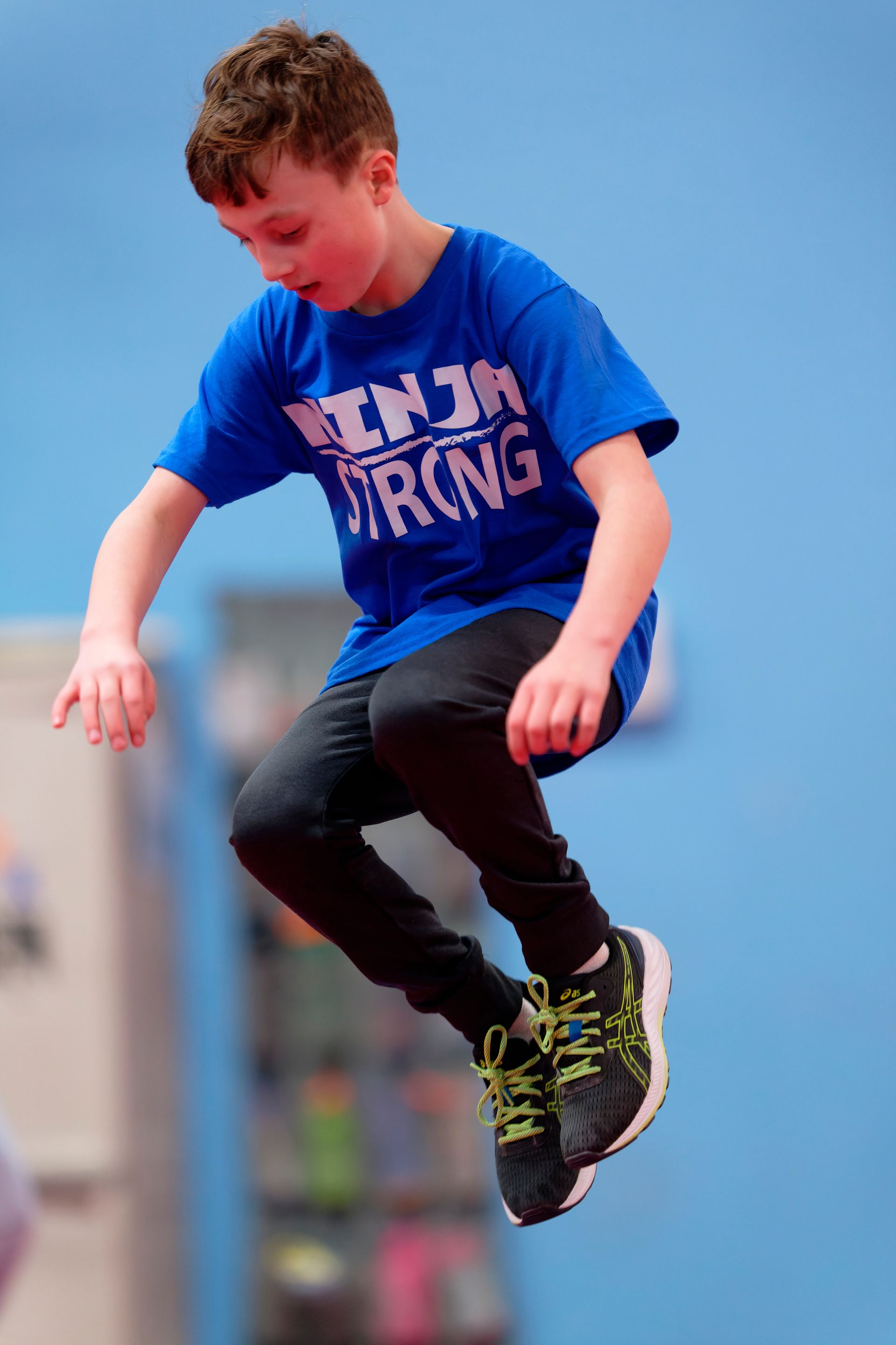 Boy in blue 