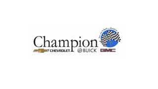 The champion chevrolet buick gmc logo is shown on a white background.