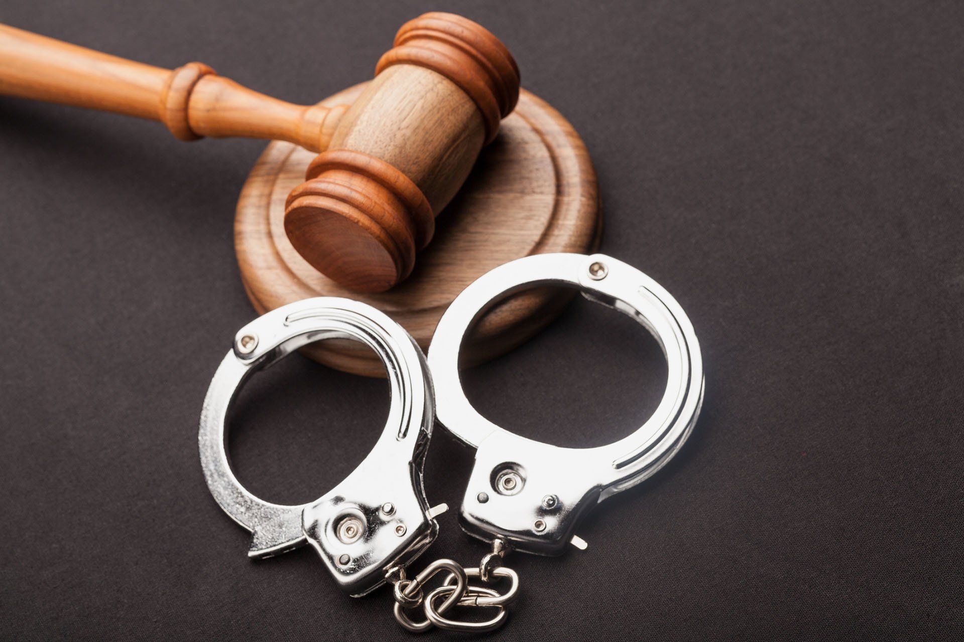 Gavel and Handcuffs — Watkinsville, GA — Law Offices of Eric K. Krasle